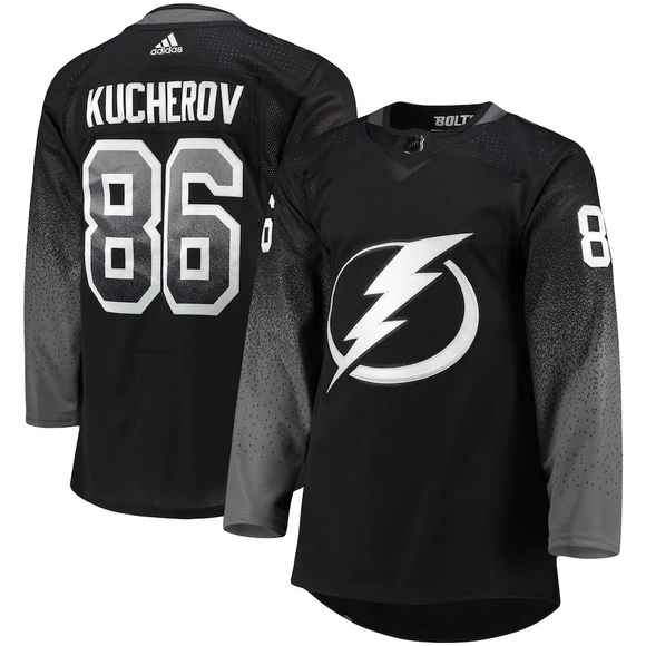 BNWT AUTHENTIC Adidas Tampa Bay Kucherov Jersey - Picture 1 of 5